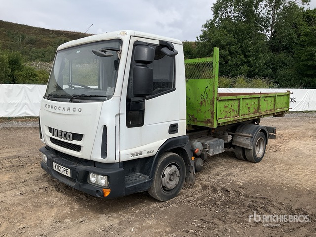 2012 Iveco Eurocargo 75E16 4x2 Roll-Off Truck - Desbrozadora de martillos/ Trituradora: foto 4 2012 Iveco Eurocargo 75E16 4x2 Roll-Off Truck - Desbrozadora de martillos/ Trituradora: foto 4