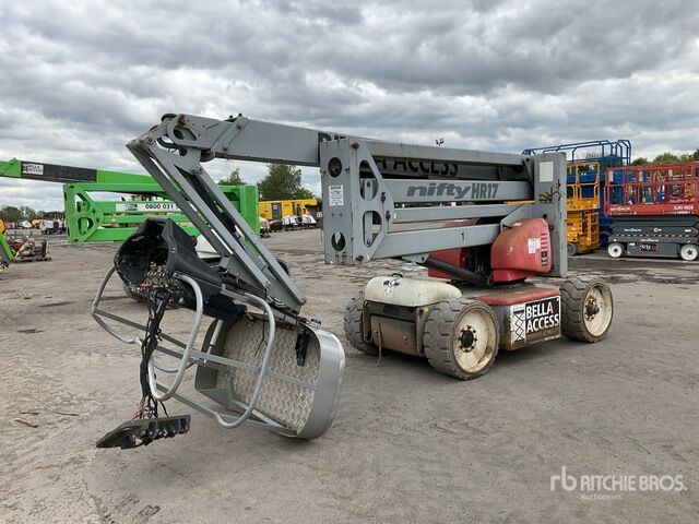 2012 Nifty-Lift HR17 2WD Hybrid (Inoperable) Articulating Boom Lift - Plataforma articulada: foto 1 2012 Nifty-Lift HR17 2WD Hybrid (Inoperable) Articulating Boom Lift - Plataforma articulada: foto 1