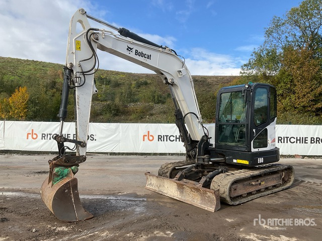 2013 Bobcat E80 EA Tracked Excavator - Excavadora de cadenas: foto 1 2013 Bobcat E80 EA Tracked Excavator - Excavadora de cadenas: foto 1