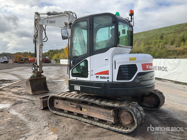 2013 Bobcat E80 EA Tracked Excavator - Excavadora de cadenas: foto 4 2013 Bobcat E80 EA Tracked Excavator - Excavadora de cadenas: foto 4