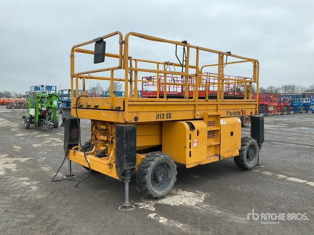 2014 Haulotte H12SDX 4x4 Diesel Scissor Lift - Plataforma de tijeras: foto 2 2014 Haulotte H12SDX 4x4 Diesel Scissor Lift - Plataforma de tijeras: foto 2
