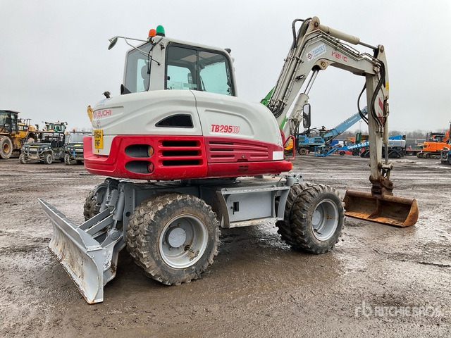 2014 Takeuchi TB295W Wheel Excavator - Excavadora de ruedas: foto 3 2014 Takeuchi TB295W Wheel Excavator - Excavadora de ruedas: foto 3