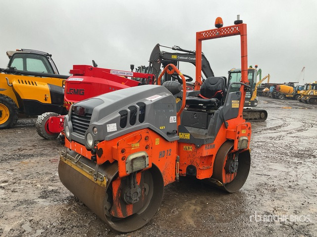 2015 Hamm HD12VV Double Drum Roller - Apisonadora de asfalto: foto 1 2015 Hamm HD12VV Double Drum Roller - Apisonadora de asfalto: foto 1