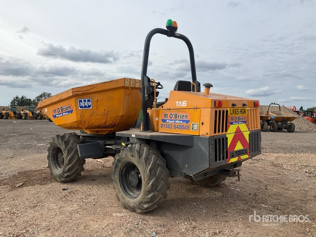 2016 Terex TA6S 6 ton 4x4 Swivel Dumper - Dúmper: foto 4 2016 Terex TA6S 6 ton 4x4 Swivel Dumper - Dúmper: foto 4