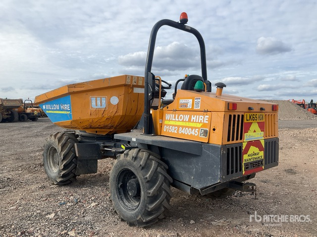 2016 Terex TA6S 6 ton 4x4 Swivel Dumper - Dúmper: foto 3 2016 Terex TA6S 6 ton 4x4 Swivel Dumper - Dúmper: foto 3