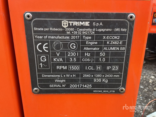 2017 Trime X-ECOK2 Light Tower Light Tower - Torre de iluminación: foto 3 2017 Trime X-ECOK2 Light Tower Light Tower - Torre de iluminación: foto 3
