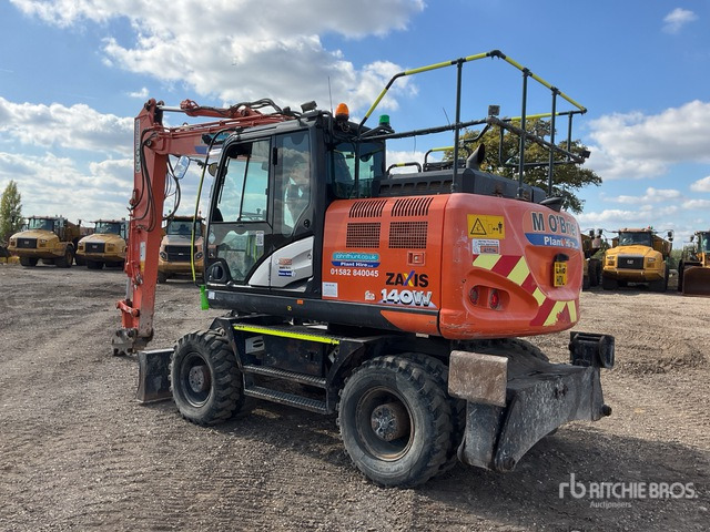 2018 Hitachi ZX140W-6W Highway Wheeled Excavator - Excavadora de ruedas: foto 4 2018 Hitachi ZX140W-6W Highway Wheeled Excavator - Excavadora de ruedas: foto 4