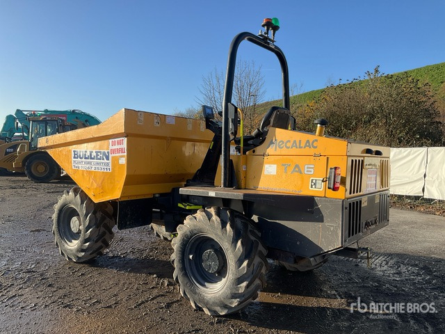 2018 Mecalac TA6 6 t 4x4 Dumper - Dúmper: foto 3 2018 Mecalac TA6 6 t 4x4 Dumper - Dúmper: foto 3