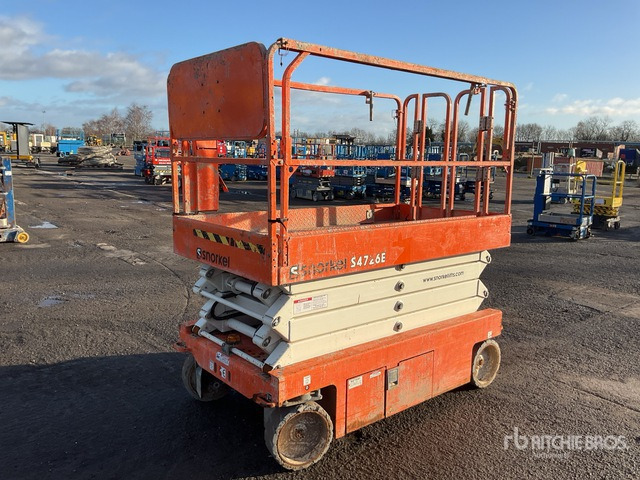 2018 Snorkel S4726E Electric Scissor Lift - Plataforma de tijeras: foto 1 2018 Snorkel S4726E Electric Scissor Lift - Plataforma de tijeras: foto 1