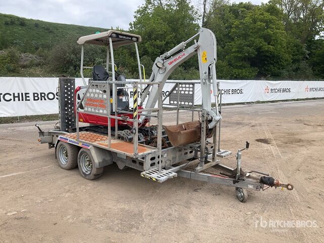 2020 Takeuchi TB216 C/W Indespension Utility Traile ... Mini Excavator: <6.6t - Miniexcavadora: foto 4 2020 Takeuchi TB216 C/W Indespension Utility Traile ... Mini Excavator: <6.6t - Miniexcavadora: foto 4