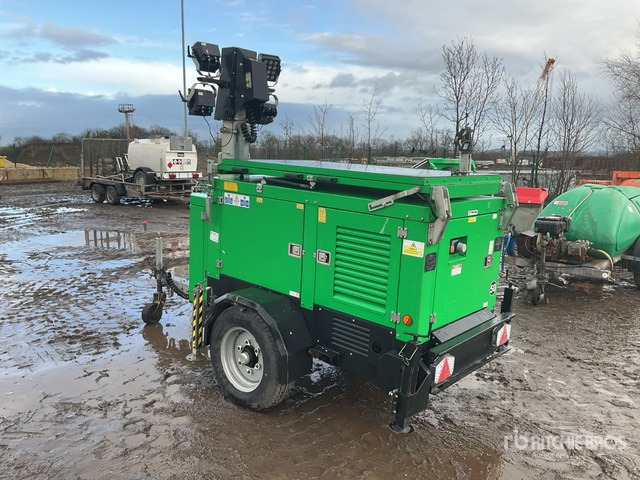 2020 Trime X-Solar 3.5 kVA Solar Hybrid Light Tower - Torre de iluminación: foto 2 2020 Trime X-Solar 3.5 kVA Solar Hybrid Light Tower - Torre de iluminación: foto 2