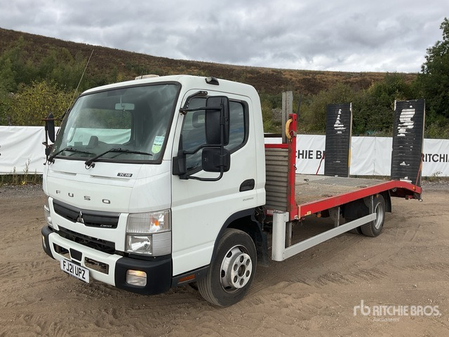 2021 Mitsubishi Canter 4x2 Flatbed Truck - Camión caja abierta: foto 1 2021 Mitsubishi Canter 4x2 Flatbed Truck - Camión caja abierta: foto 1