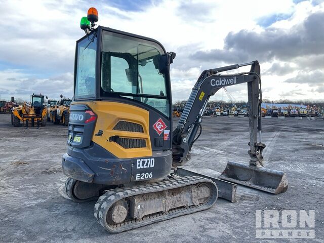 2023 Volvo EC27D Mini Excavator: <6.6t - Miniexcavadora: foto 3 2023 Volvo EC27D Mini Excavator: <6.6t - Miniexcavadora: foto 3