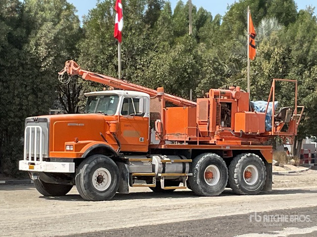 1995 Western Star 4966S Altec TH7 on 6x4 Drill Truck - Perforadora: foto 1 1995 Western Star 4966S Altec TH7 on 6x4 Drill Truck - Perforadora: foto 1