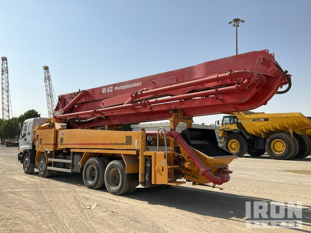 2002 Isuzu CXH50T 2003 Putzmeister M42 on 8x4 Twi ... Concrete Pump Truck - Desbrozadora de martillos/ Trituradora: foto 4 2002 Isuzu CXH50T 2003 Putzmeister M42 on 8x4 Twi ... Concrete Pump Truck - Desbrozadora de martillos/ Trituradora: foto 4