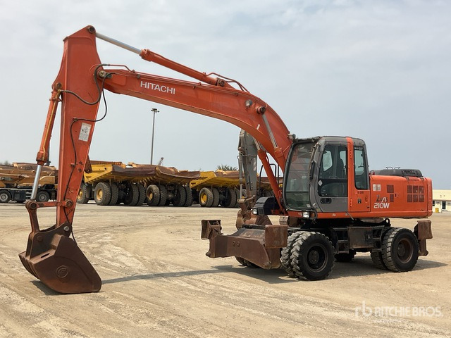 2005 Hitachi ZX210W - Excavadora de ruedas: foto 1 2005 Hitachi ZX210W - Excavadora de ruedas: foto 1