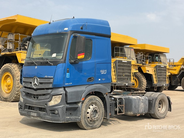 2014 Mercedes-Benz Actros 1843LS 4x2 S/A Sleeper Truck Tractor - Cabeza tractora: foto 2 2014 Mercedes-Benz Actros 1843LS 4x2 S/A Sleeper Truck Tractor - Cabeza tractora: foto 2