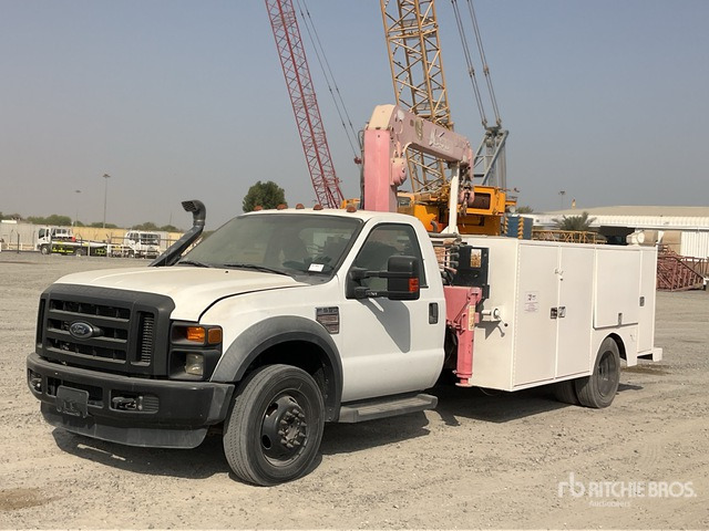 2008 Ford F550 XL Super Duty 4x4 Service Truck - Vehículo municipal: foto 1 2008 Ford F550 XL Super Duty 4x4 Service Truck - Vehículo municipal: foto 1