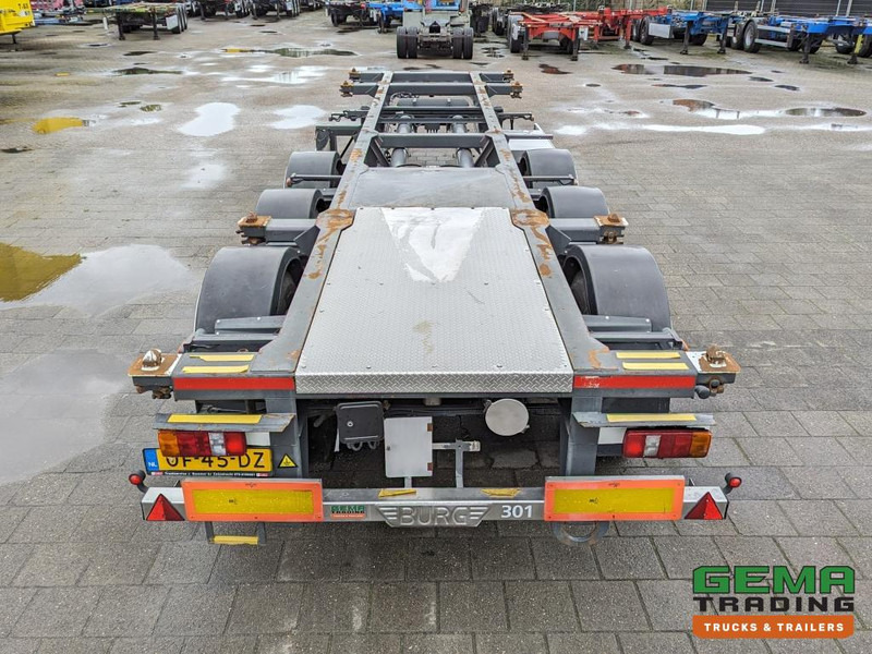 Burg BPO 12-27 3-Assen BPW ADR EX/II EX/III FL OX AT - Trommelremmen - 20/30FT TankChassis - RVS Driptray/Toolbox (O1824) - Portacontenedore/ Intercambiable semirremolque: foto 5 Burg BPO 12-27 3-Assen BPW ADR EX/II EX/III FL OX AT - Trommelremmen - 20/30FT TankChassis - RVS Driptray/Toolbox (O1824) - Portacontenedore/ Intercambiable semirremolque: foto 5