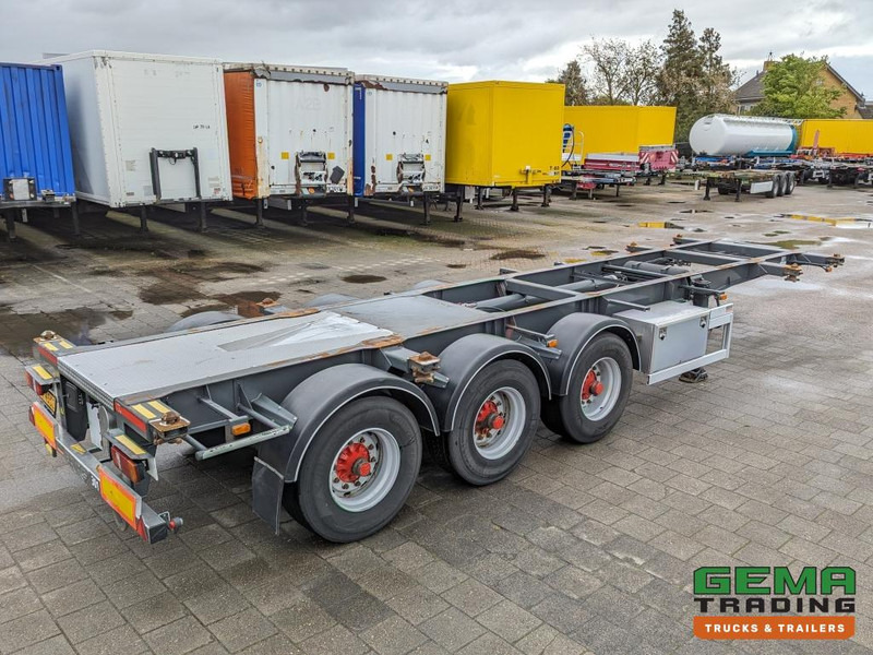 Burg BPO 12-27 3-Assen BPW ADR EX/II EX/III FL OX AT - Trommelremmen - 20/30FT TankChassis - RVS Driptray/Toolbox (O1824) - Portacontenedore/ Intercambiable semirremolque: foto 1 Burg BPO 12-27 3-Assen BPW ADR EX/II EX/III FL OX AT - Trommelremmen - 20/30FT TankChassis - RVS Driptray/Toolbox (O1824) - Portacontenedore/ Intercambiable semirremolque: foto 1