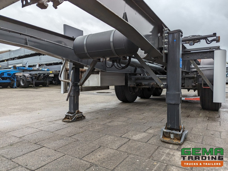 Portacontenedore/ Intercambiable semirremolque Burg BPO 12-27 3-Assen BPW ADR EX/II EX/III FL OX AT - Trommelremmen - 20/30FT TankChassis - RVS Driptray/Toolbox (O1824): foto 8