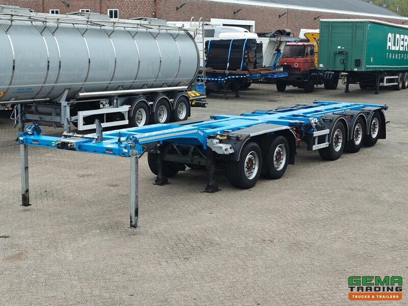 D-Tec Combitrailer S-Line CT-5 S-Line CT-F + S-Line CT-R - SAF Assen Schijf - 3x StuurAssen - 3x LiftAssen - Belgische Registratie - BREAKER - Portacontenedore/ Intercambiable semirremolque: foto 2 D-Tec Combitrailer S-Line CT-5 S-Line CT-F + S-Line CT-R - SAF Assen Schijf - 3x StuurAssen - 3x LiftAssen - Belgische Registratie - BREAKER - Portacontenedore/ Intercambiable semirremolque: foto 2