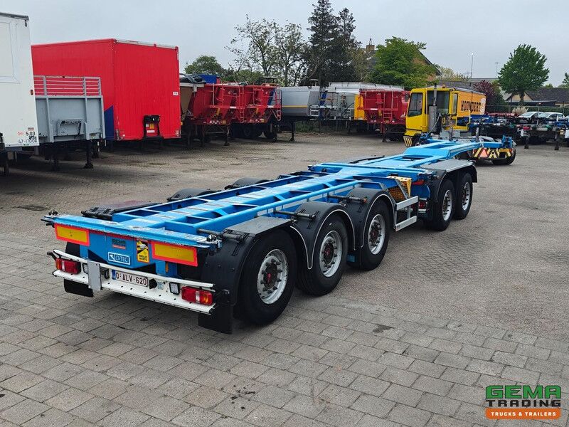 D-Tec Combitrailer S-Line CT-5 S-Line CT-F + S-Line CT-R - SAF Assen Schijf - 3x StuurAssen - 3x LiftAssen - Belgische Registratie - BREAKER - Portacontenedore/ Intercambiable semirremolque: foto 1 D-Tec Combitrailer S-Line CT-5 S-Line CT-F + S-Line CT-R - SAF Assen Schijf - 3x StuurAssen - 3x LiftAssen - Belgische Registratie - BREAKER - Portacontenedore/ Intercambiable semirremolque: foto 1
