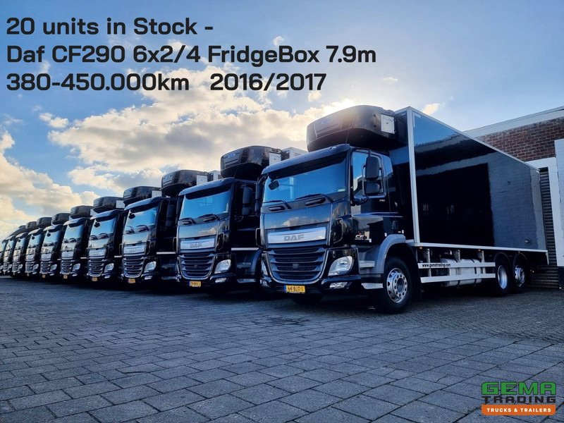 DAF CF 280 FAN 6x2/4 DagCab Euro6 - Koel-VriesBak 7.9m + Carrier Supra 1150MT + Laadklep 2000kg - 10/2025APK - Frigorífico camión: foto 1 DAF CF 280 FAN 6x2/4 DagCab Euro6 - Koel-VriesBak 7.9m + Carrier Supra 1150MT + Laadklep 2000kg - 10/2025APK - Frigorífico camión: foto 1