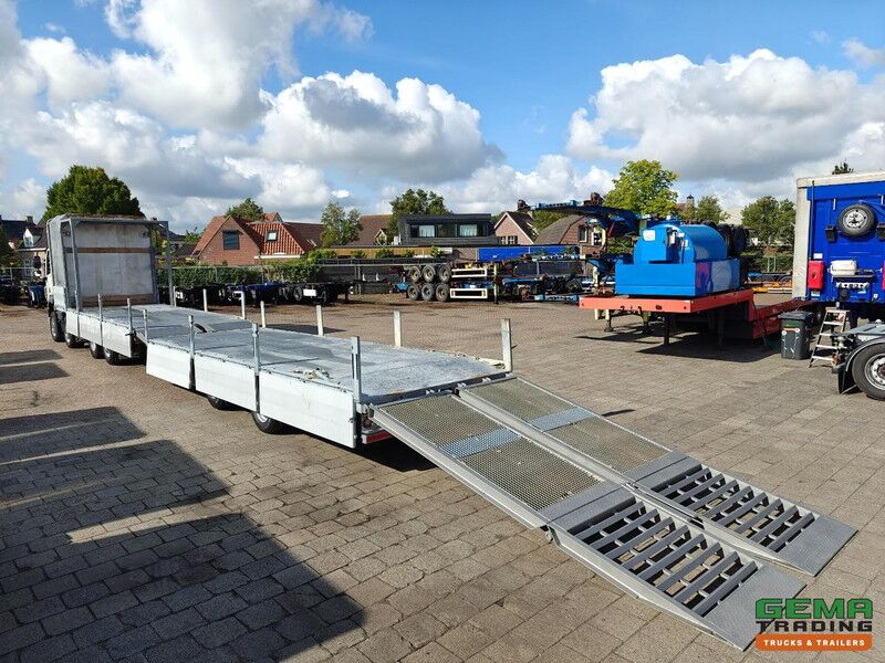 DAF CF 430 FAX 8x2/6 Dagcabine Euro6D - Machine Transporter + 2assige Aanhanger - Hydraulische Rampen - Afneembare 10.000L WaterTank - 20.000km! Origineel - Camión caja abierta: foto 2 DAF CF 430 FAX 8x2/6 Dagcabine Euro6D - Machine Transporter + 2assige Aanhanger - Hydraulische Rampen - Afneembare 10.000L WaterTank - 20.000km! Origineel - Camión caja abierta: foto 2