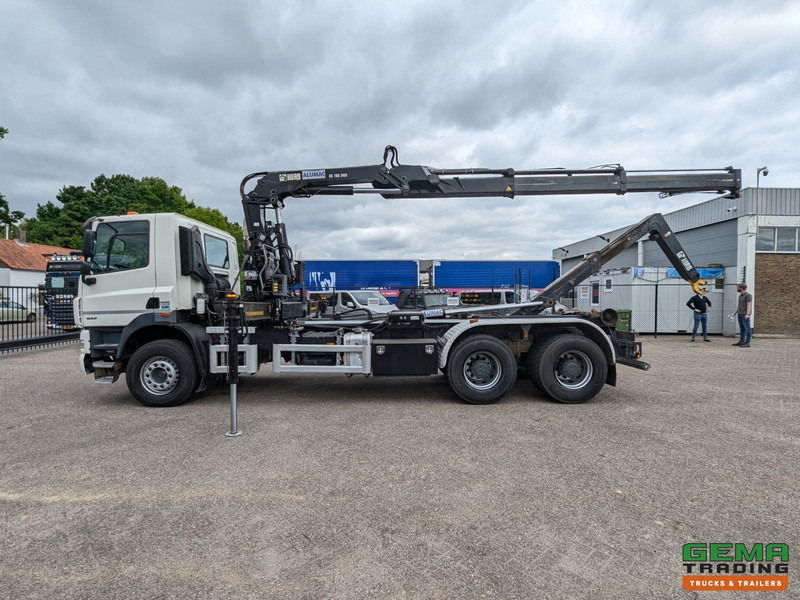 DAF CF85.410 6x4 Dagcab Euro5 EEV - Hiab Haakarm + Hiab 166E-2 DUO - Vangmuil - Multibasculante camión, Camión grúa: foto 5 DAF CF85.410 6x4 Dagcab Euro5 EEV - Hiab Haakarm + Hiab 166E-2 DUO - Vangmuil - Multibasculante camión, Camión grúa: foto 5