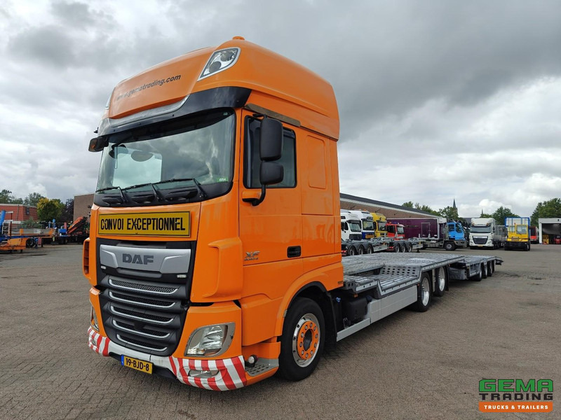 DAF XF 440 FAS 6x2 SuperSpaceCab Euro6C - Retarder + Recker 3-Assige Aanhanger - Wielkuipen - Hydraulische knik en uitschuifbaar - 02/2026 APK - Portavehículos camión: foto 1 DAF XF 440 FAS 6x2 SuperSpaceCab Euro6C - Retarder + Recker 3-Assige Aanhanger - Wielkuipen - Hydraulische knik en uitschuifbaar - 02/2026 APK - Portavehículos camión: foto 1