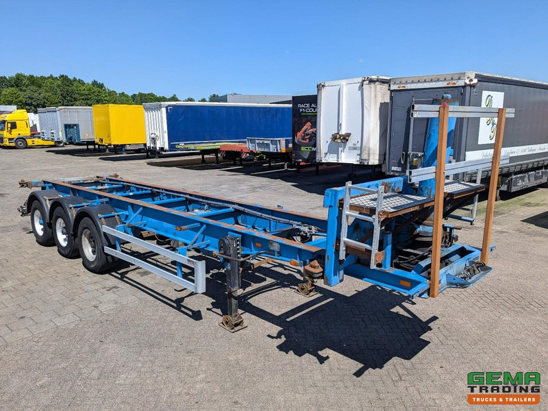 DESOT OPL/3AT/38/6894E 3-Assen BPW - Trommelremmen - 30FT Kiepchassis - Elektrische/Hydraulisch Pomp - Alcoa - Portacontenedore/ Intercambiable semirremolque: foto 4 DESOT OPL/3AT/38/6894E 3-Assen BPW - Trommelremmen - 30FT Kiepchassis - Elektrische/Hydraulisch Pomp - Alcoa - Portacontenedore/ Intercambiable semirremolque: foto 4