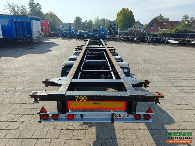 DESOT OPP 3AT 38 78136 3-Assen ROR - Trommelremmen - 20FT 2x20FT 30FT 40FT - 4900KG - Vlak - Portacontenedore/ Intercambiable semirremolque: foto 5 DESOT OPP 3AT 38 78136 3-Assen ROR - Trommelremmen - 20FT 2x20FT 30FT 40FT - 4900KG - Vlak - Portacontenedore/ Intercambiable semirremolque: foto 5