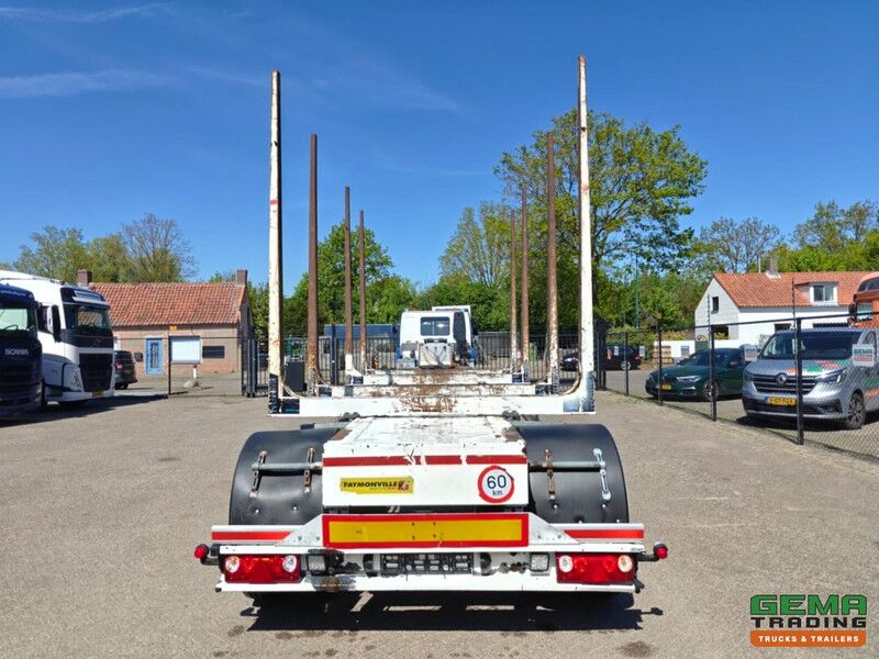 Remolque maderero Faymonville Aanhanger HoutTransport 7.4m - 2Assen SAF schijfrem - 40mm: foto 6 Remolque maderero Faymonville Aanhanger HoutTransport 7.4m - 2Assen SAF schijfrem - 40mm: foto 6