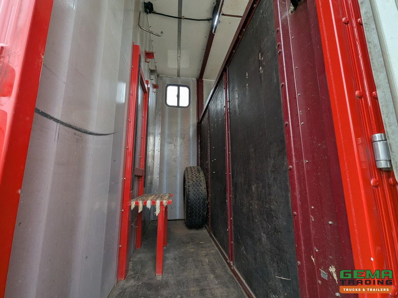 Camión para caballos Iveco Tector ML120E24D 4x2 Euro3 DubbelCabine - Paardenwagen 3-Paards - Kleedruimte - Hydraulische klep- TOP!: foto 7