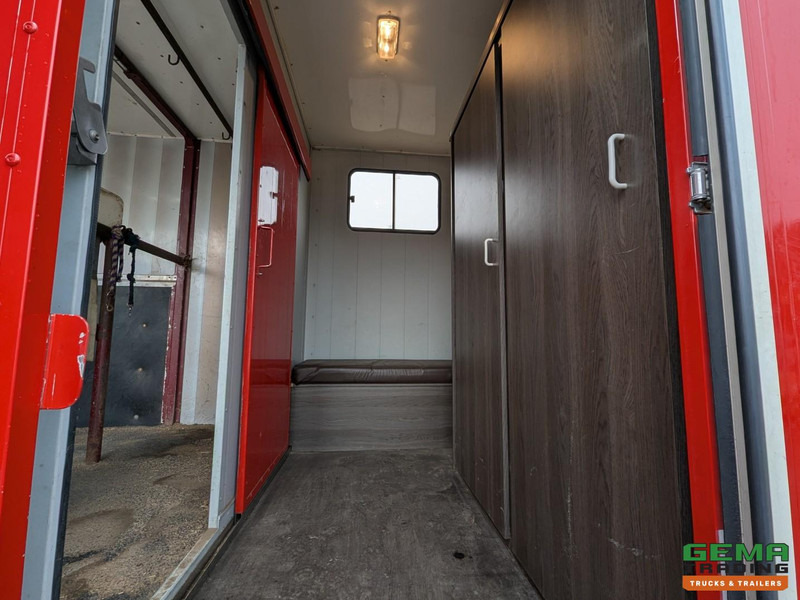 Camión para caballos Iveco Tector ML120E24D 4x2 Euro3 DubbelCabine - Paardenwagen 3-Paards - Kleedruimte - Hydraulische klep- TOP!: foto 5