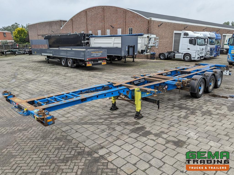 Krone SD 27 3-Assen BPW DrumBrakes - 5280kg - 1x 20FT 2x 20FT 30FT 40FT (O1867) - Portacontenedore/ Intercambiable semirremolque: foto 3 Krone SD 27 3-Assen BPW DrumBrakes - 5280kg - 1x 20FT 2x 20FT 30FT 40FT (O1867) - Portacontenedore/ Intercambiable semirremolque: foto 3