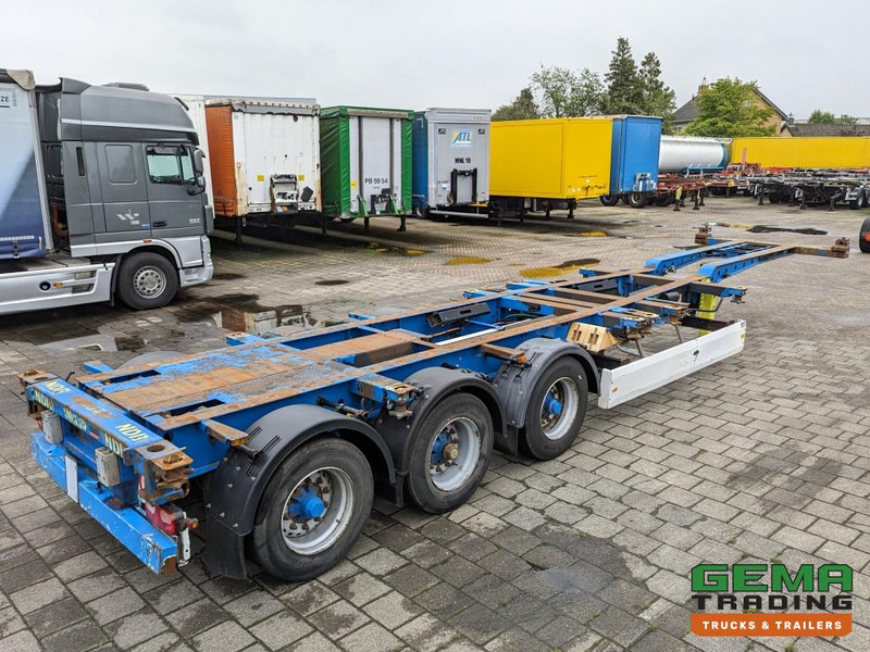Krone SD 27 3-Assen BPW DrumBrakes - 5280kg - 1x 20FT 2x 20FT 30FT 40FT (O1867) - Portacontenedore/ Intercambiable semirremolque: foto 4 Krone SD 27 3-Assen BPW DrumBrakes - 5280kg - 1x 20FT 2x 20FT 30FT 40FT (O1867) - Portacontenedore/ Intercambiable semirremolque: foto 4