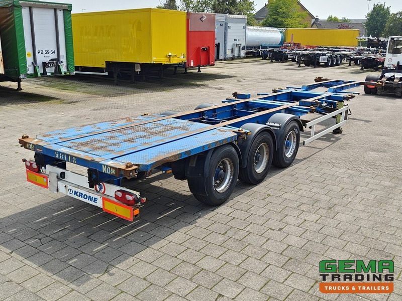 Portacontenedore/ Intercambiable semirremolque Krone SD 3-Assen BPW DrumBrakes - 5340KG - All Connections (O1865): foto 1