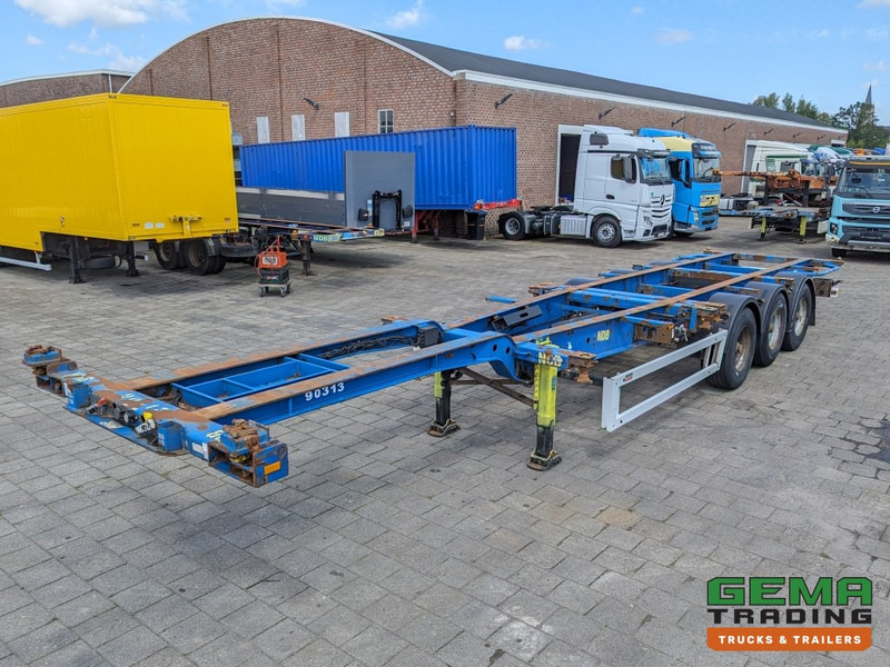 Krone SD27 3-Assen BPW Drumbrakes - 4700KG - All Connections (O1913) - Portacontenedore/ Intercambiable semirremolque: foto 4 Krone SD27 3-Assen BPW Drumbrakes - 4700KG - All Connections (O1913) - Portacontenedore/ Intercambiable semirremolque: foto 4