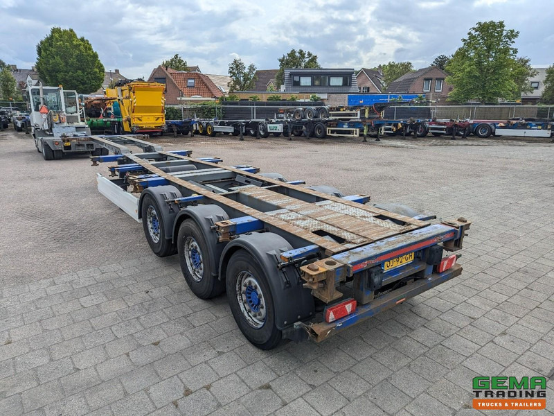 Krone SDC 27 3-Assen SAF - Lift as - Schijfremmen - Achterschuiver - 20 2x20FT/30/40FT - Portacontenedore/ Intercambiable semirremolque: foto 3 Krone SDC 27 3-Assen SAF - Lift as - Schijfremmen - Achterschuiver - 20 2x20FT/30/40FT - Portacontenedore/ Intercambiable semirremolque: foto 3