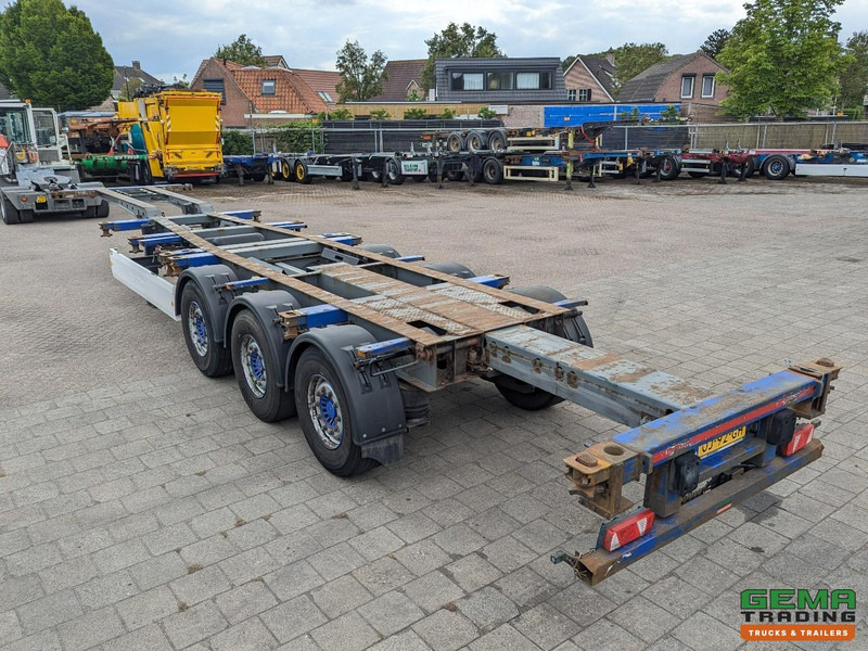 Krone SDC 27 3-Assen SAF - Lift as - Schijfremmen - Achterschuiver - 20 2x20FT/30/40FT - Portacontenedore/ Intercambiable semirremolque: foto 5 Krone SDC 27 3-Assen SAF - Lift as - Schijfremmen - Achterschuiver - 20 2x20FT/30/40FT - Portacontenedore/ Intercambiable semirremolque: foto 5