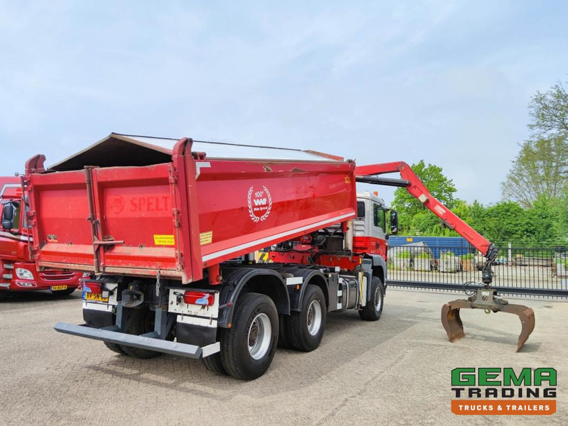 MAN TGS 26.400 6x6 4 Daycab Euro4 - HMF1643Z2 - Hyva 2-Zijdige Kipper 5.4m. - REBUILT ENGINE - TOP! (V584) - Volquete camión, Camión grúa: foto 4 MAN TGS 26.400 6x6 4 Daycab Euro4 - HMF1643Z2 - Hyva 2-Zijdige Kipper 5.4m. - REBUILT ENGINE - TOP! (V584) - Volquete camión, Camión grúa: foto 4