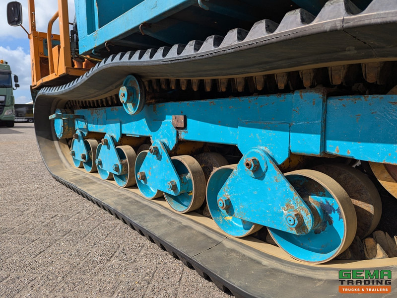 Dúmper Morooka MST-1100 Rupsdumper / Werktuigdrager - Platte kiepbak + Hiab 026 T3 Kraan - Komatsu 6Cil: foto 15