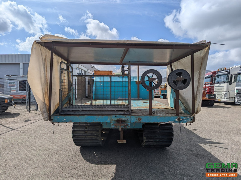 Dúmper Morooka MST-1100 Rupsdumper / Werktuigdrager - Platte kiepbak + Hiab 026 T3 Kraan - Komatsu 6Cil: foto 6