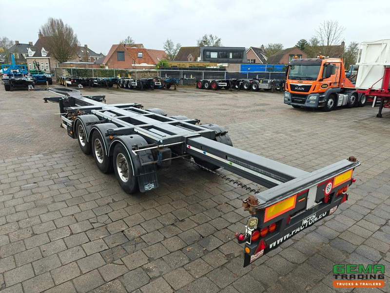 Pacton ET3 3-Assen BPW - Schijfremmen - LiftAs - 2x Uitschuifbaar - Alle Aansluitingen - 11/2026 APK - Portacontenedore/ Intercambiable semirremolque: foto 5 Pacton ET3 3-Assen BPW - Schijfremmen - LiftAs - 2x Uitschuifbaar - Alle Aansluitingen - 11/2026 APK - Portacontenedore/ Intercambiable semirremolque: foto 5