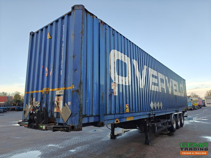 Pacton T3-007 3-Assen BPW - Containerchassis + 45FT HiCube Container - Reservewieldrager - Portacontenedore/ Intercambiable semirremolque: foto 2 Pacton T3-007 3-Assen BPW - Containerchassis + 45FT HiCube Container - Reservewieldrager - Portacontenedore/ Intercambiable semirremolque: foto 2