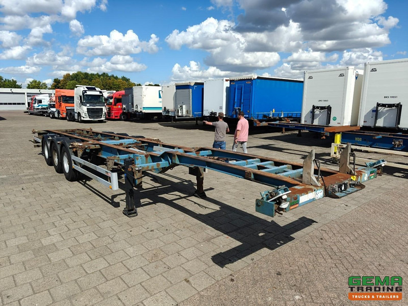 Pacton T3-007 3-Assen SAF - Trommelremmen - Lift As - Vast - Alle Aansluitingen - 4700KG - Portacontenedore/ Intercambiable semirremolque: foto 4 Pacton T3-007 3-Assen SAF - Trommelremmen - Lift As - Vast - Alle Aansluitingen - 4700KG - Portacontenedore/ Intercambiable semirremolque: foto 4