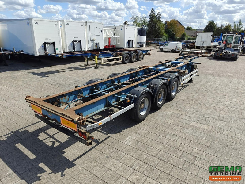Pacton T3-007 3-Assen SAF - Trommelremmen - Lift As - Vast - Alle Aansluitingen - 4700KG - Portacontenedore/ Intercambiable semirremolque: foto 1 Pacton T3-007 3-Assen SAF - Trommelremmen - Lift As - Vast - Alle Aansluitingen - 4700KG - Portacontenedore/ Intercambiable semirremolque: foto 1