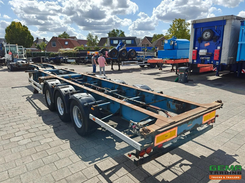 Pacton T3-007 3-Assen SAF - Trommelremmen - Lift As - Vast - Alle Aansluitingen - 4700KG - Portacontenedore/ Intercambiable semirremolque: foto 3 Pacton T3-007 3-Assen SAF - Trommelremmen - Lift As - Vast - Alle Aansluitingen - 4700KG - Portacontenedore/ Intercambiable semirremolque: foto 3